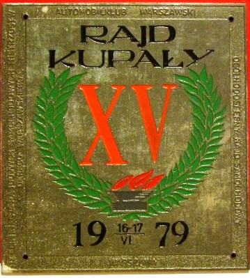 15 Rajd Kupały - 1979r