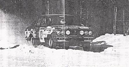 John Haugland i Martin Holmes – Datsun 160J.