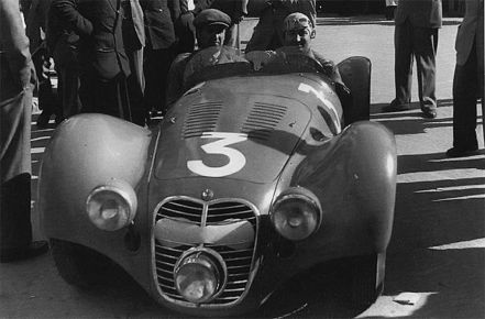 Alberto Ascari i Guerino Bertocchi – Maserati A6 GCS.