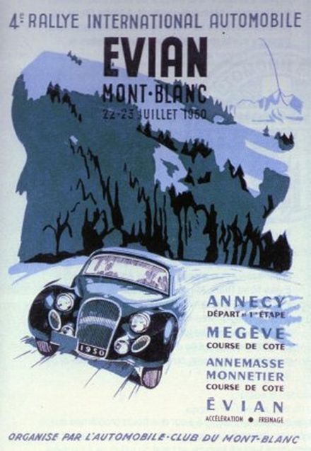 4 Rajd Mont Blanc 1950r