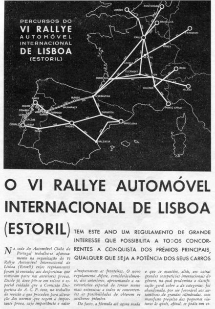 Rallye de Lisboa 1952