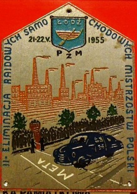 1 Łódzki rajd samochodowy - 1955