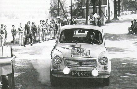 Ryszard Nowicki i Czesław Wodnicki – Fiat 600 FC.