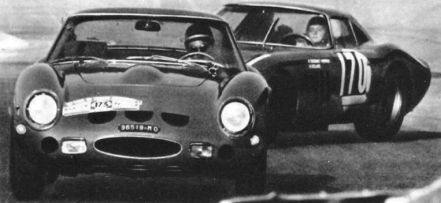 Nr.173. Fernand Tavano i Marcel Martin - Ferrari 250 GTO, nr.170.Annie Soisbault i Nicole Roure - Ferrari 250 GTO/64.