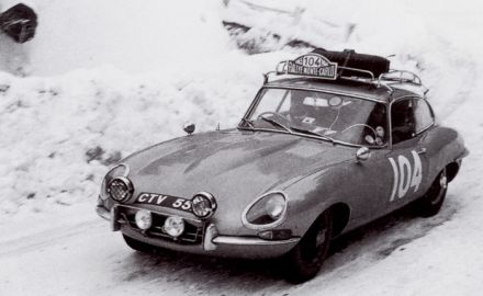 Roy Pinder i Charles Pollard – Jaguar E-Type.