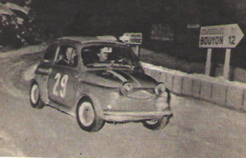 (Motor 8/65), Sobiesław Zasada i Kazimierz Osiński na samochodzie Steyr Puch 650 TR.
