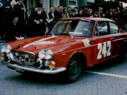 Rene Trautmann i Jonny Rives – Lancia Flavia.