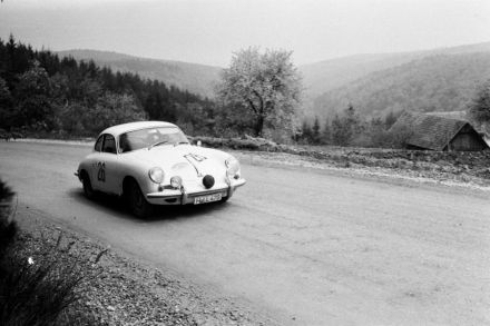 Willi Dreyer i G.Klapproth - Porsche 356 B.