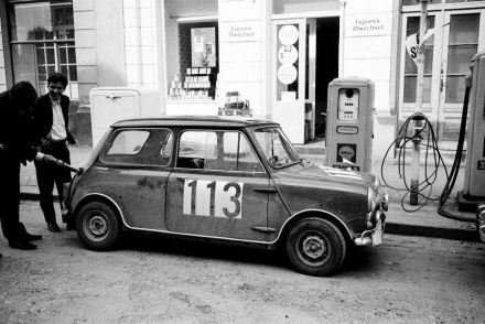 Heinz Rhomberg i H.Frener – Austin Mini Cooper S.