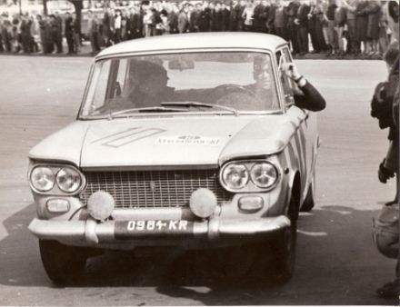Andrzej Nytko i Jan Wojczaczek – Fiat 1300.