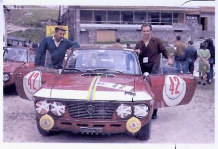 Leo Cella / Ramoino - Lancia Fulvia Coupe. 