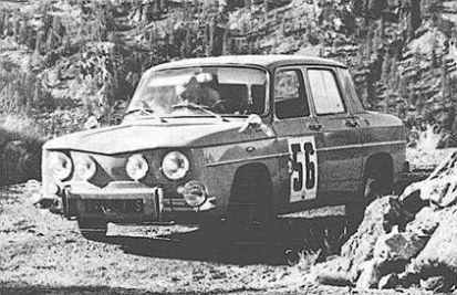 Jean Pierre Nicolas i C.Roure - Renault 8 Gordini.
