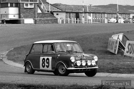 Rauno Aaltonen i Henry Liddon - BMC Mini Cooper S.