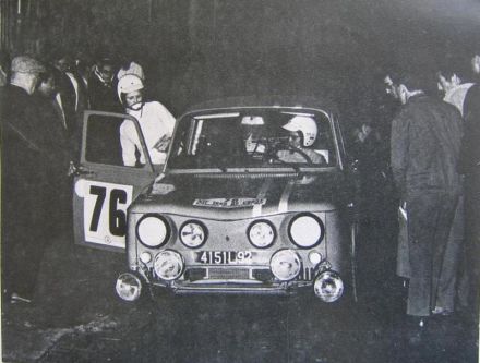 Sylvia Osterberg i Ingalill Edenring – Renault 8 Gordini.