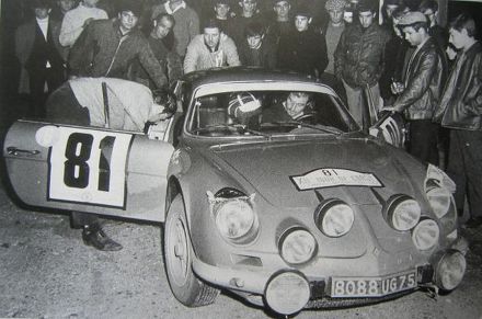 Claude Bianchi – Alpine Renault A110.
