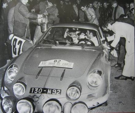 Jean Vinatier i Jean Francois Jacob – Alpine Renault A110.