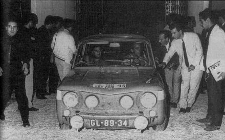 Carpinteiro Albino i Silvia Pereira – Renault 8 Gordini.
