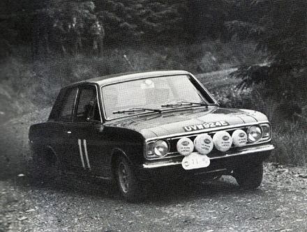 Ove Andersson i John Davenport – Ford Lotus Cortina.