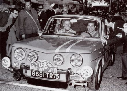 Jean Claude Andruet i Jean Rabate - Renault 8 Gordini