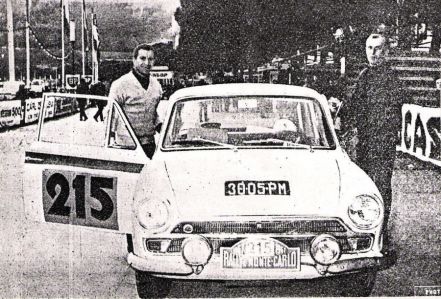 Henryk Ruciński i Ryszard Nowicki - Ford Lotus Cortina