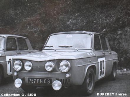 Pierre Duperey i Gerard Duperey – Renault 8 Gordini.