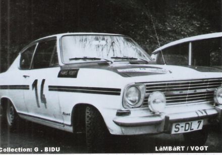 Dieter Lambart i Hans Vogt – Opel Kadett.