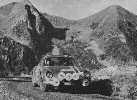 Vinatier i Jacob - Alpine Renault A110.