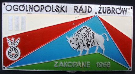 3 Rajd Żubrów - 1968r.