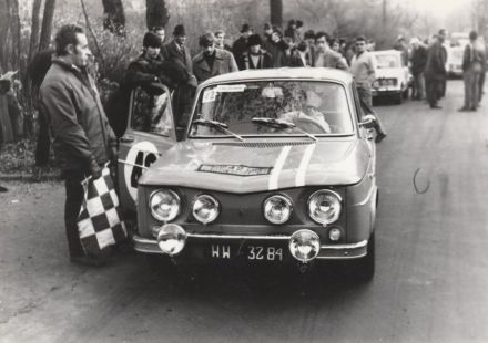 Ryszard Nowicki i Piotr Mystkowski – Renault 8 Gordini.