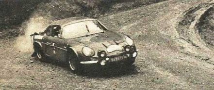 Jean Claude Andruet i Michele Veron – Alpine Renault A 110/1600. 