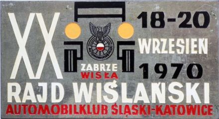 20 Rajd Wiślański - 1970r