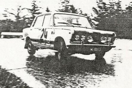 Mieczysław Sochacki i Zenon Leszczuk – Polski Fiat 125p Rally.