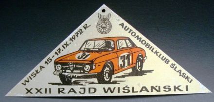 22 Rajd Wisły - 1972r