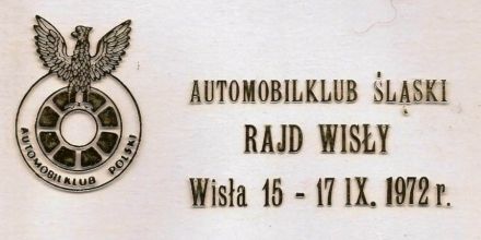 22 Rajd Wisły - 1972r