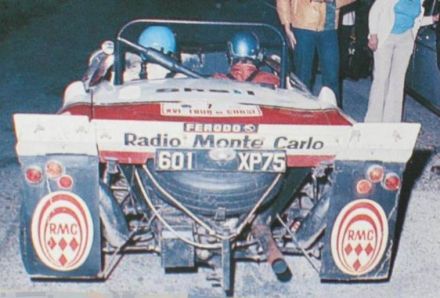 Bernard Fiorentino i Maurice Gelin na samochodzie Simca CG MC.
