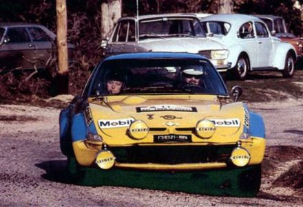 Henry Greder i Marie-Madeleine Fouquet – Opel GT.