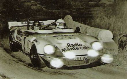 Bernard Fiorentino i Maurice Gelin na samochodzie Simca CG.