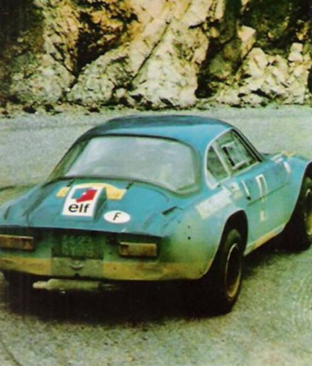 3 Rally Ronde de la Giraglia. 8 eliminacja.  7-8.06.1972r.