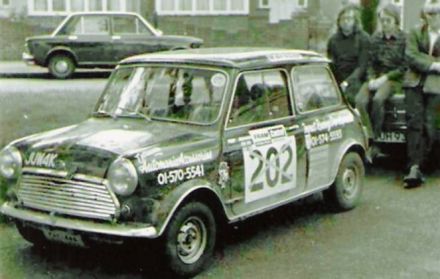 11 Welsh International Rally.  12-14.05.1972r.