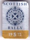 28 Scottish Rally (GB). 8 eliminacja.  3-8.06.1972r.