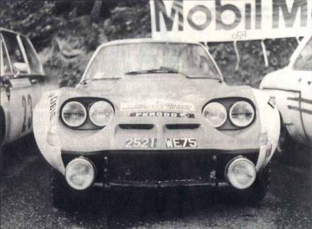 Jean Ragnotti i Jaubert  – Opel GT Proto.