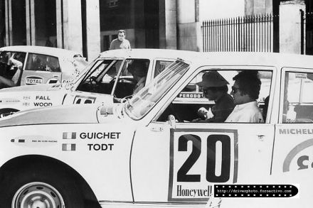 Jean Guichet i Jean Todt – Peugeot 504.