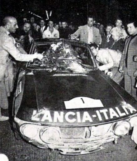 Simo Lampinen i Sölve Andreasson – Lancia Fulvia 1.6 HF coupe