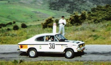 „Karadet” i J.Molliner na samochodzie Opel Kadett.