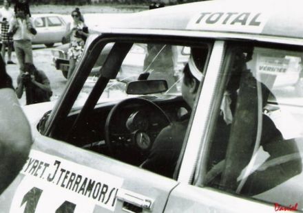 Robert Neyret i Jacques Terramorsi na samochodzie Citroen DS 21.