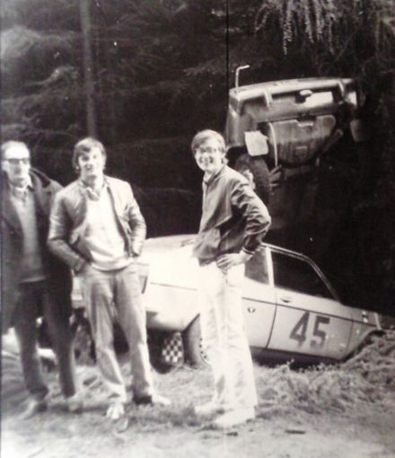 Janusz Dąbrowski i Kazimierz Łuczak – Fiat 128 Sport SL.