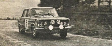 Maciej Stawowiak i Jan Czyżyk – Polski Fiat 125p/Monte Carlo. 