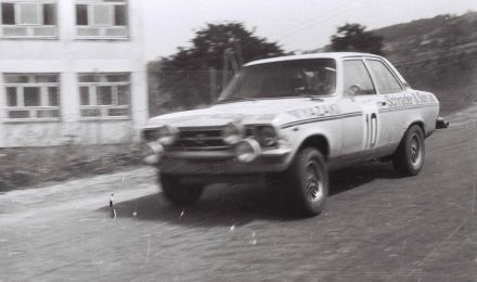 Aage P.Skov i Ole Pallesen – Opel Ascona.