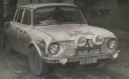 Škoda S 100 załogi Ryszard Kaszuba i Janusz Gładysz.