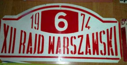Rajd Warszawski - 1974r